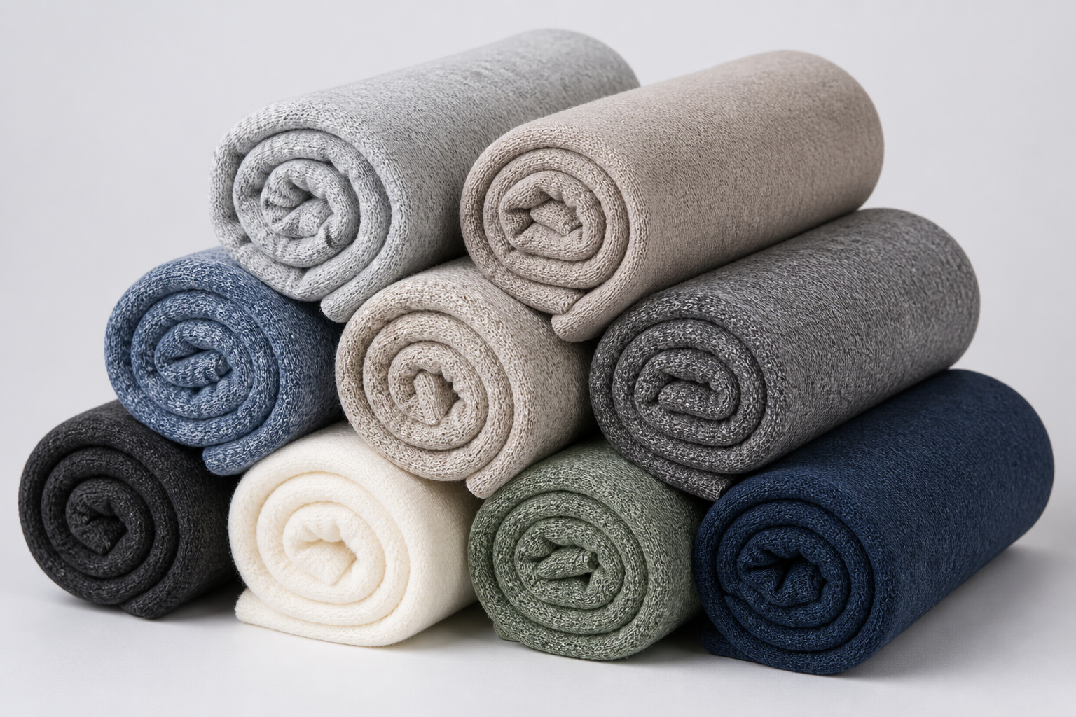 Knitted fabric textile production