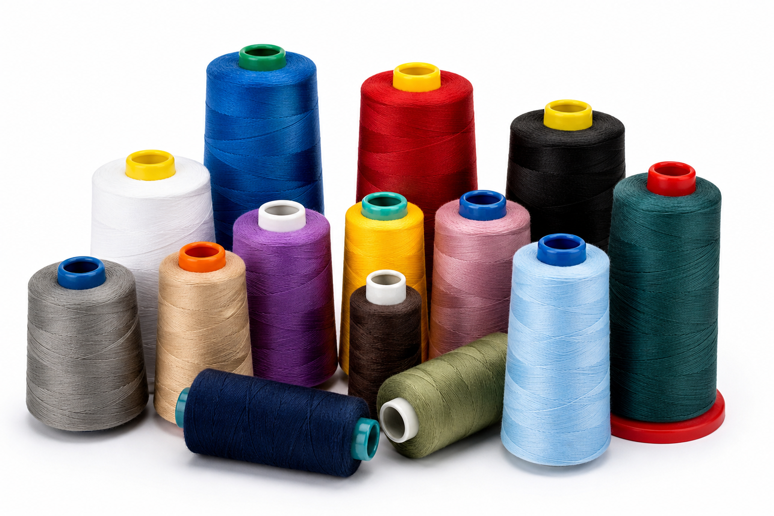 Industrial thread manufacturing